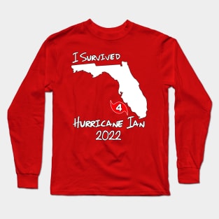 I Survived Hurricane Ian 2022 Long Sleeve T-Shirt